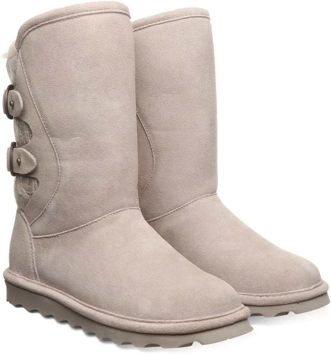 BEARPAW Women's Jenni Boot | Classic Suede Pull On Comfortable Winter Boot | Multiple Sizes & Colors