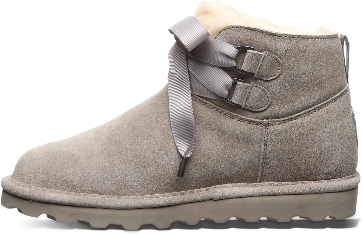 BEARPAW Women's Jessica | Multiple Sizes & Colors | Classic Suede Boot | Comfortable Slip On Boot