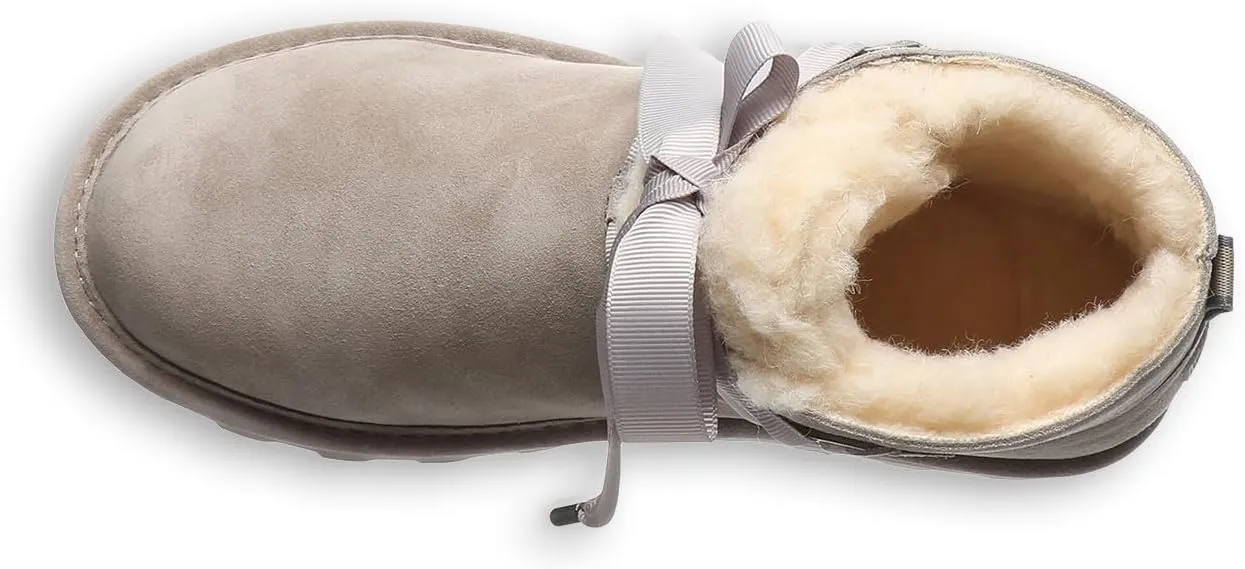 BEARPAW Women's Jessica | Multiple Sizes & Colors | Classic Suede Boot | Comfortable Slip On Boot