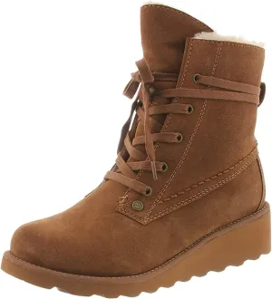 BEARPAW Women's Krista | Multiples Sizes & Colors | Women's Classic Suede Boots | Comfortable Winter Slip On Boot