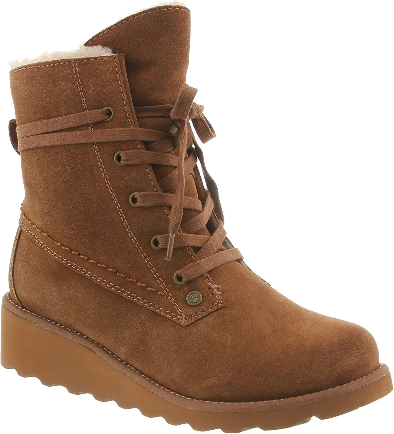 BEARPAW Women's Krista | Multiples Sizes & Colors | Women's Classic Suede Boots | Comfortable Winter Slip On Boot