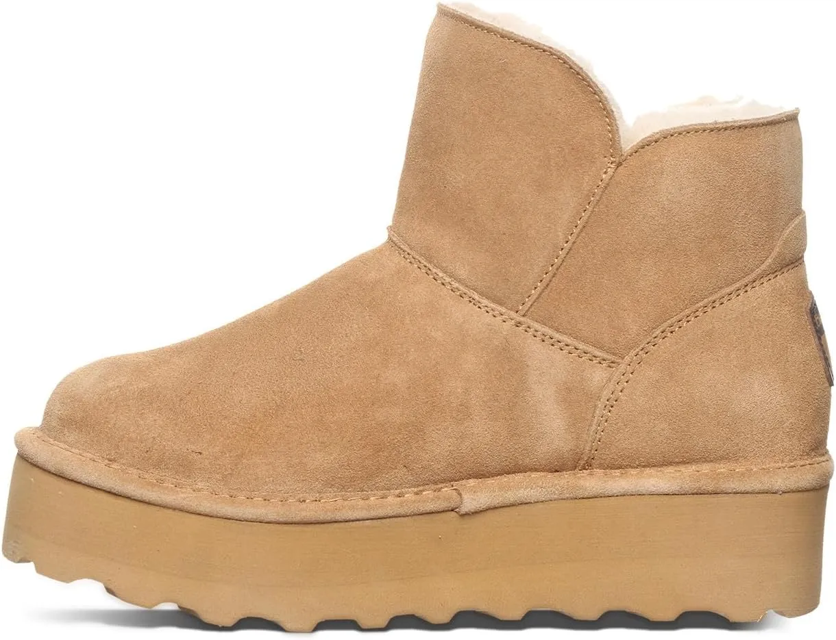 BEARPAW Women's Retro Maren Boot | Classic Suede Slip-On | Comfortable Winter Footwear | Multiple Colors & Sizes