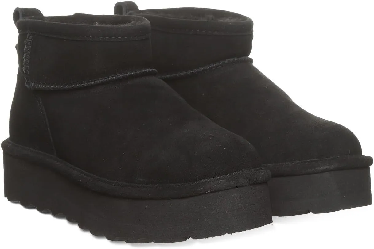 BEARPAW Women's Retro Shorty Boot | Women's Ankle Boot | Comfortable Winter Boot