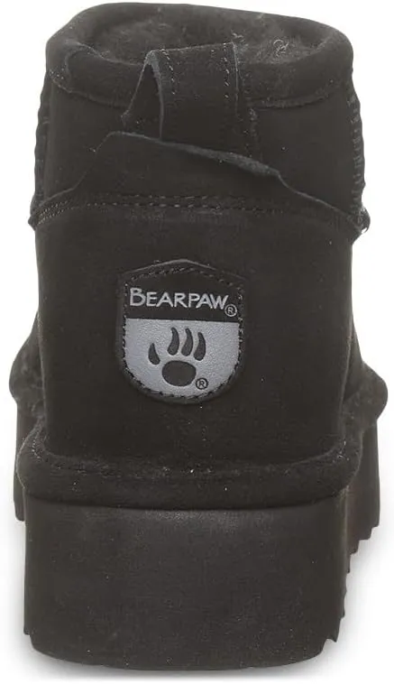 BEARPAW Women's Retro Shorty Boot | Women's Ankle Boot | Comfortable Winter Boot