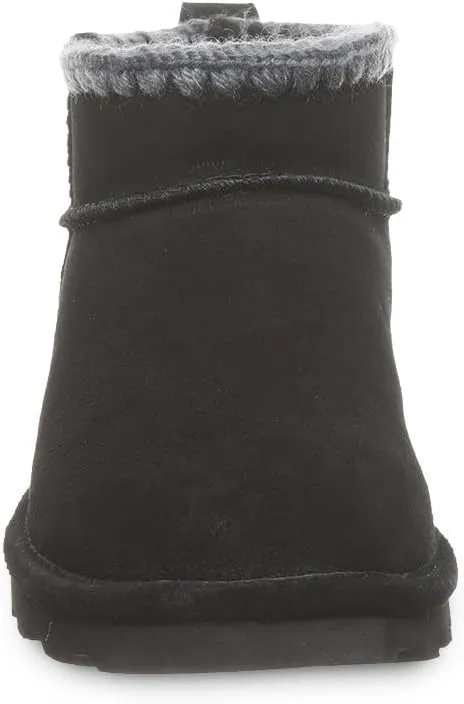 BEARPAW Women's Shorty Crochet Multiple Colors | Women's Ankle Boot | Women's Slip On Boot | Comfortable Winter Boot