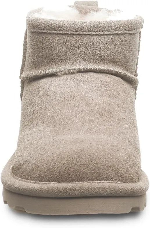 BEARPAW Women's Shorty Wide Multiple Colors | Women's Ankle Boot | Women's Slip On Boot | Comfortable Winter Boot