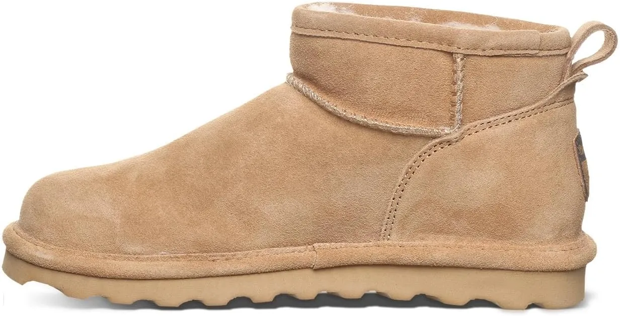 BEARPAW Women's Shorty Wide Multiple Colors | Women's Ankle Boot | Women's Slip On Boot | Comfortable Winter Boot