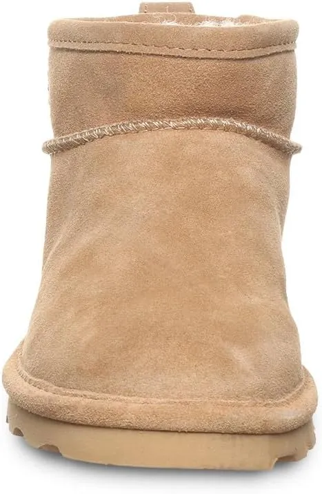 BEARPAW Women's Shorty Wide Multiple Colors | Women's Ankle Boot | Women's Slip On Boot | Comfortable Winter Boot