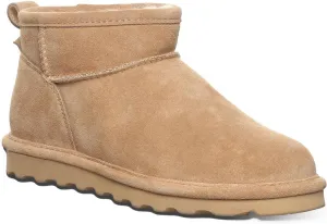BEARPAW Women's Shorty Wide Multiple Colors | Women's Ankle Boot | Women's Slip On Boot | Comfortable Winter Boot