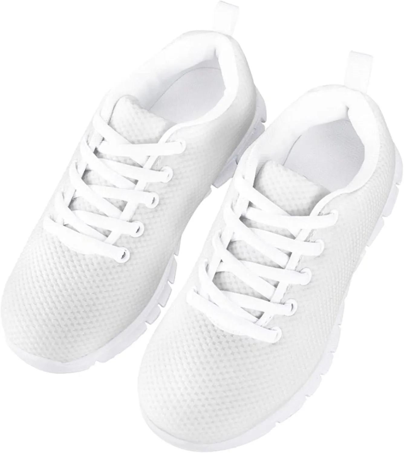Belidome Boys Girls Kids Sneakers Knitted Mesh Sports Shoes Lightweight Breathable for Running Walking Hiking