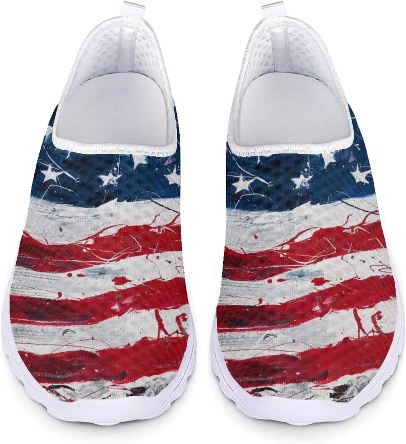 Belidome Slip On Sneakers Clipper Shoes for Women Men Casual Comfortable Walking Running Footwear