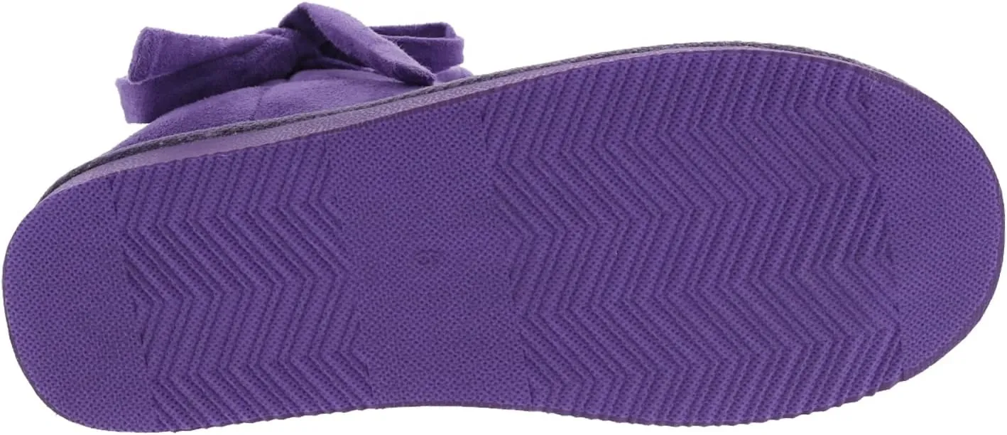Bellini Ace Women's Short Microsuede Winter Boot With Bow