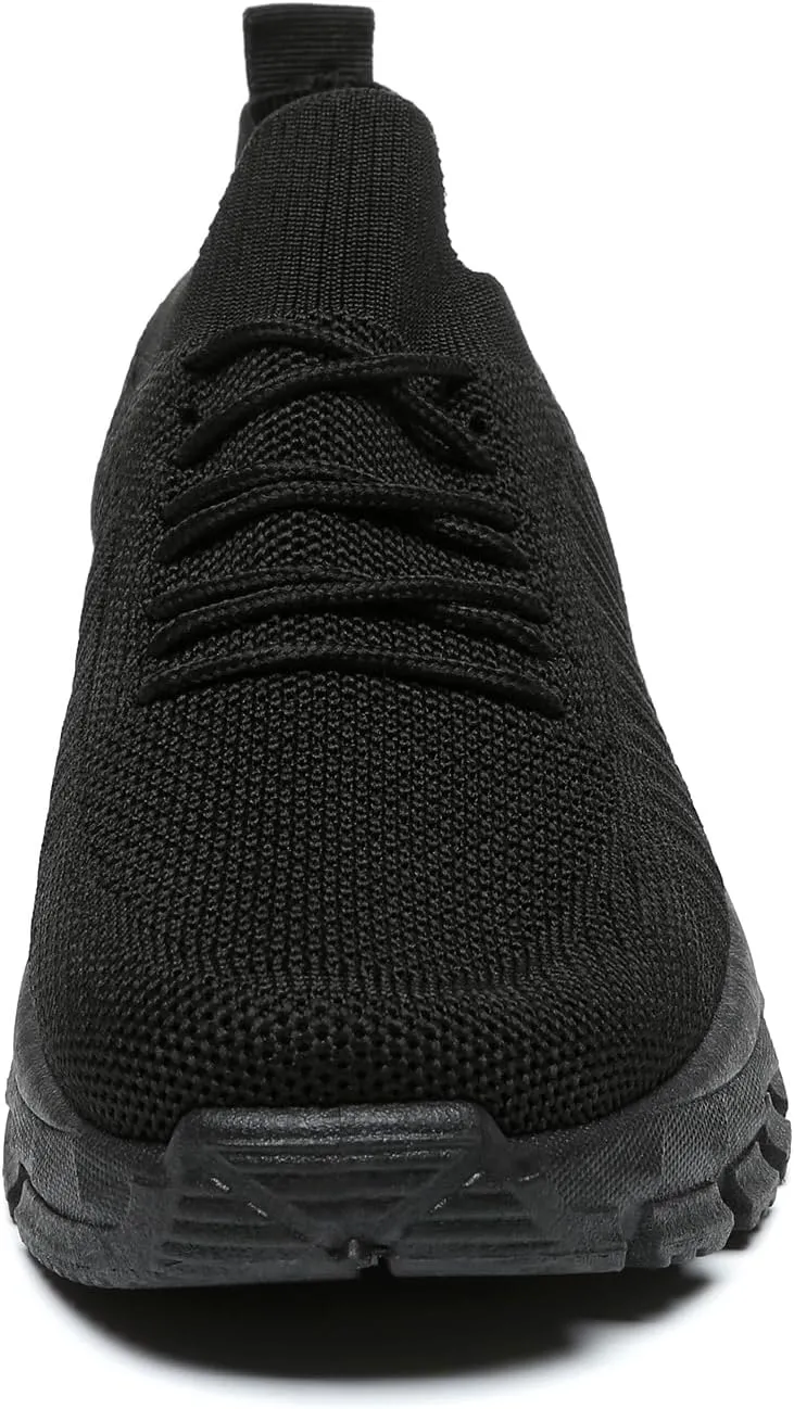 Bernal Sneakers for Women Work Tennis Shoes Fashion Soft Lightweight Mesh Breathable Non Slip Lace-UP Walking Shopping Shoes