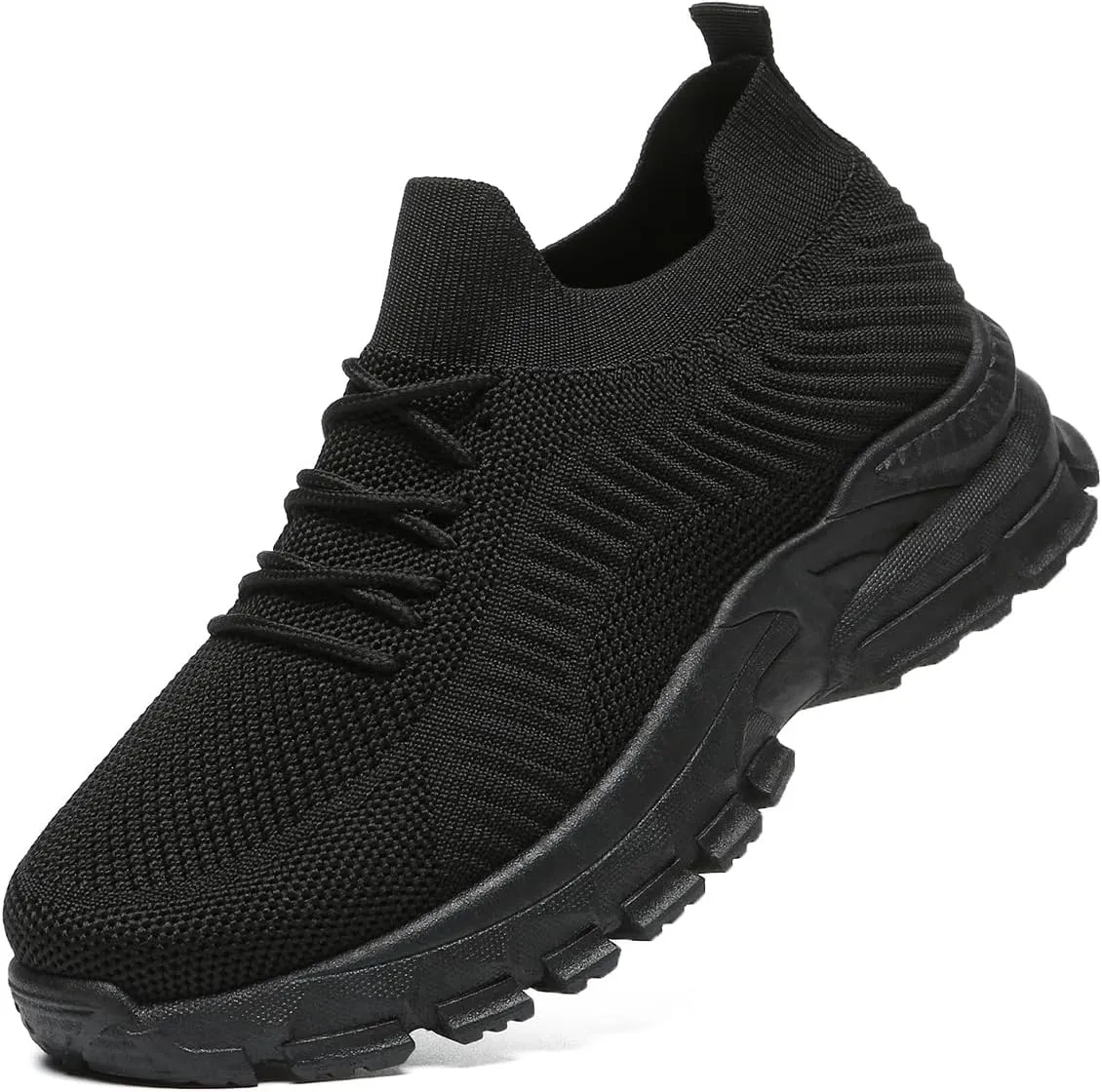 Bernal Sneakers for Women Work Tennis Shoes Fashion Soft Lightweight Mesh Breathable Non Slip Lace-UP Walking Shopping Shoes