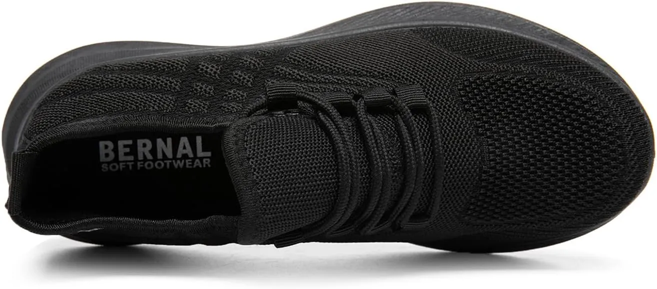 Bernal Walking Running Shoes for Women Mesh Upper Lightweight Casual Comfortable Shoes for Gym Travel Running Work