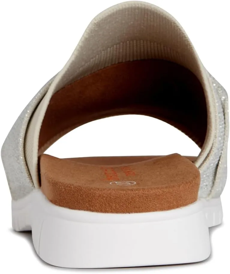 Bernie Mev Women's Twist Sandal with Bow Embellishment