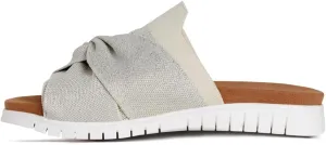 Bernie Mev Women's Twist Sandal with Bow Embellishment