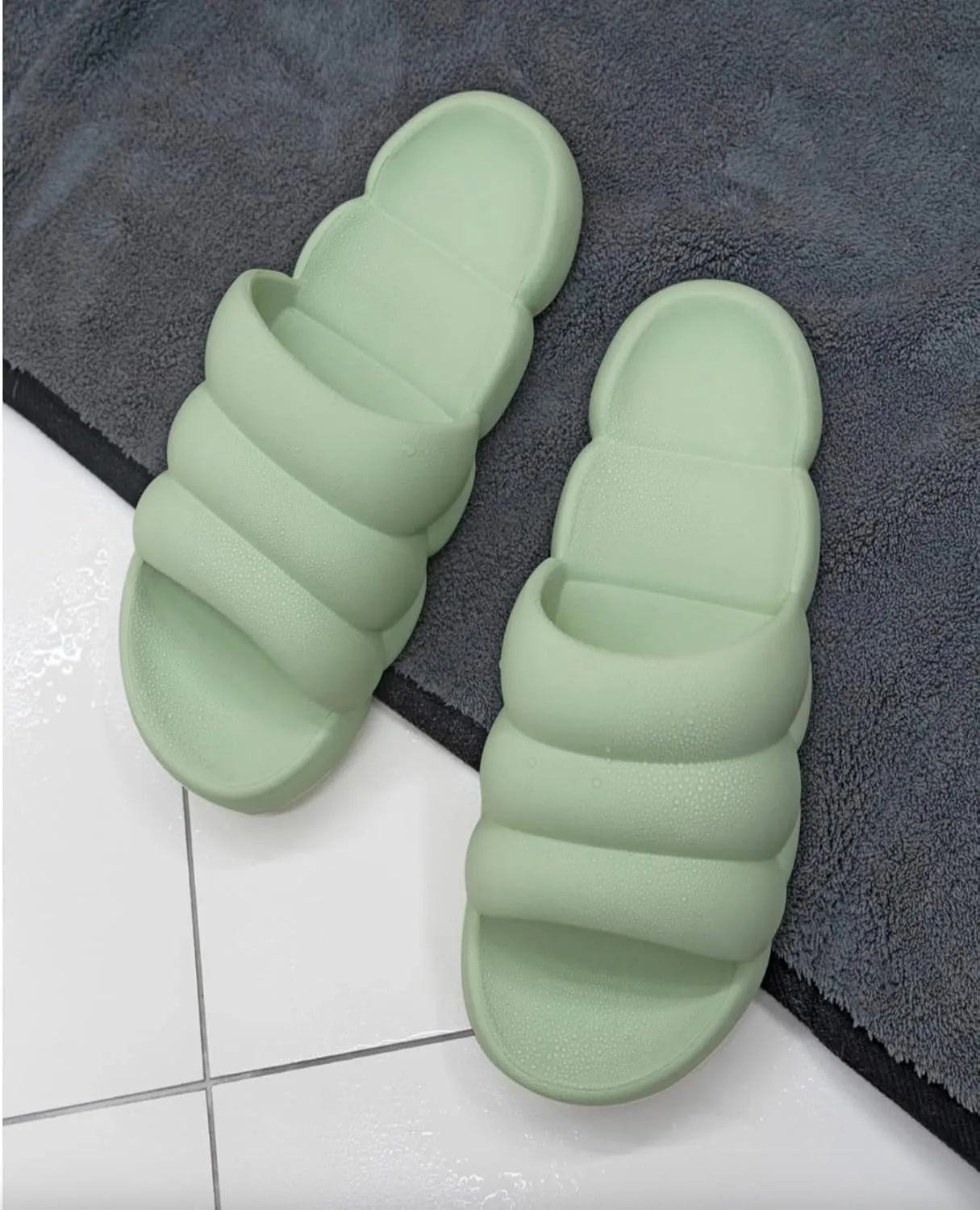 Billows Cloud Slippers for Women | Cloud Maternity Slippers | Indoor Outdoor Bubble Slides | Cloud Slides Women | Comfortable Light Non-Slip Womens Cloud Slippers | Multi-purpose Pillow Slides | Waterproof Cloud Slippers | Women Cloud Slides