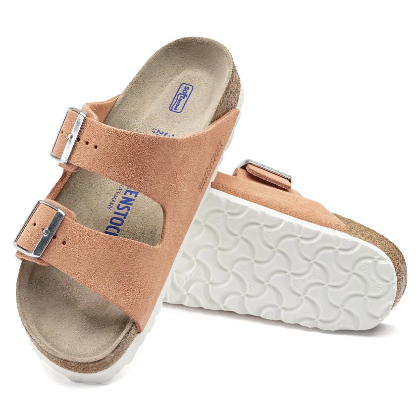 Birkenstock Arizona Sandal - Suede Coral