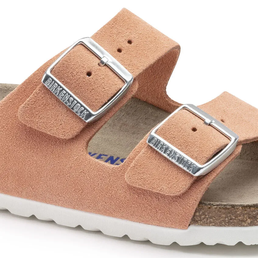 Birkenstock Arizona Sandal - Suede Coral