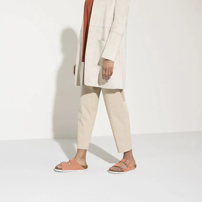 Birkenstock Arizona Sandal - Suede Coral