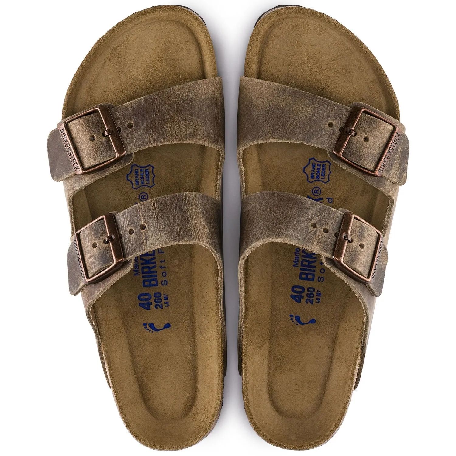 Birkenstock Arizona Soft Footbed Tobacco Oiled Leather