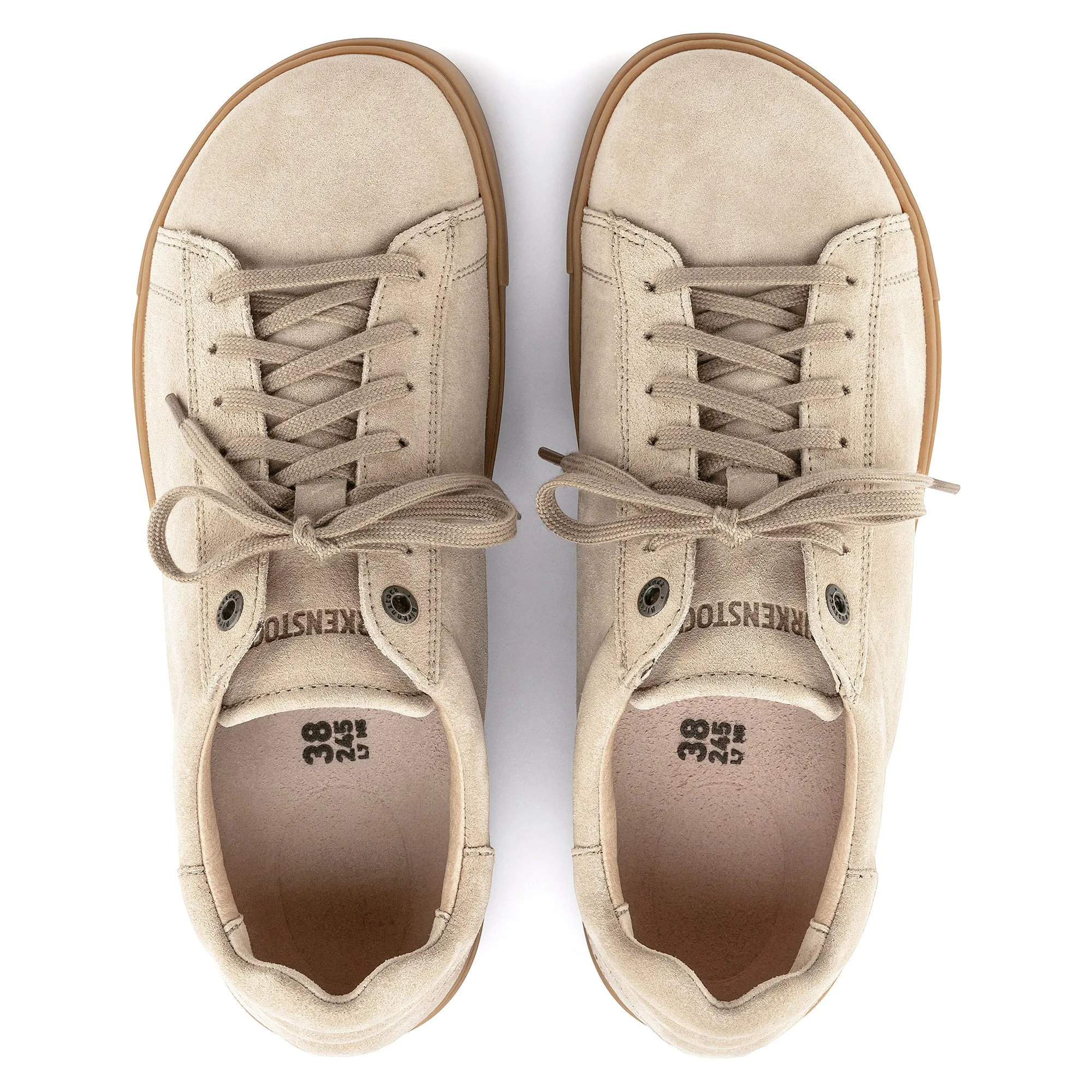 Birkenstock Bend Low sandcastle suede with tan sole
