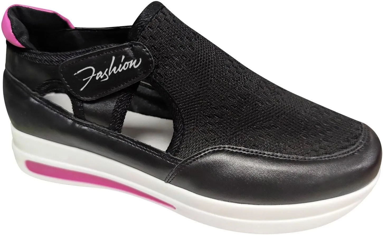 Black and White Fashion Sneakers Women Zapatillas Ortopedicas Cerradas Y Anchas Para Mujer Women's Running Shoes Size 7 Womens Black Sneakers Size 9.5 Wide Comfy Shoes for Women Slip On Dressy