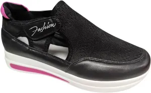 Black and White Fashion Sneakers Women Zapatillas Ortopedicas Cerradas Y Anchas Para Mujer Women's Running Shoes Size 7 Womens Black Sneakers Size 9.5 Wide Comfy Shoes for Women Slip On Dressy