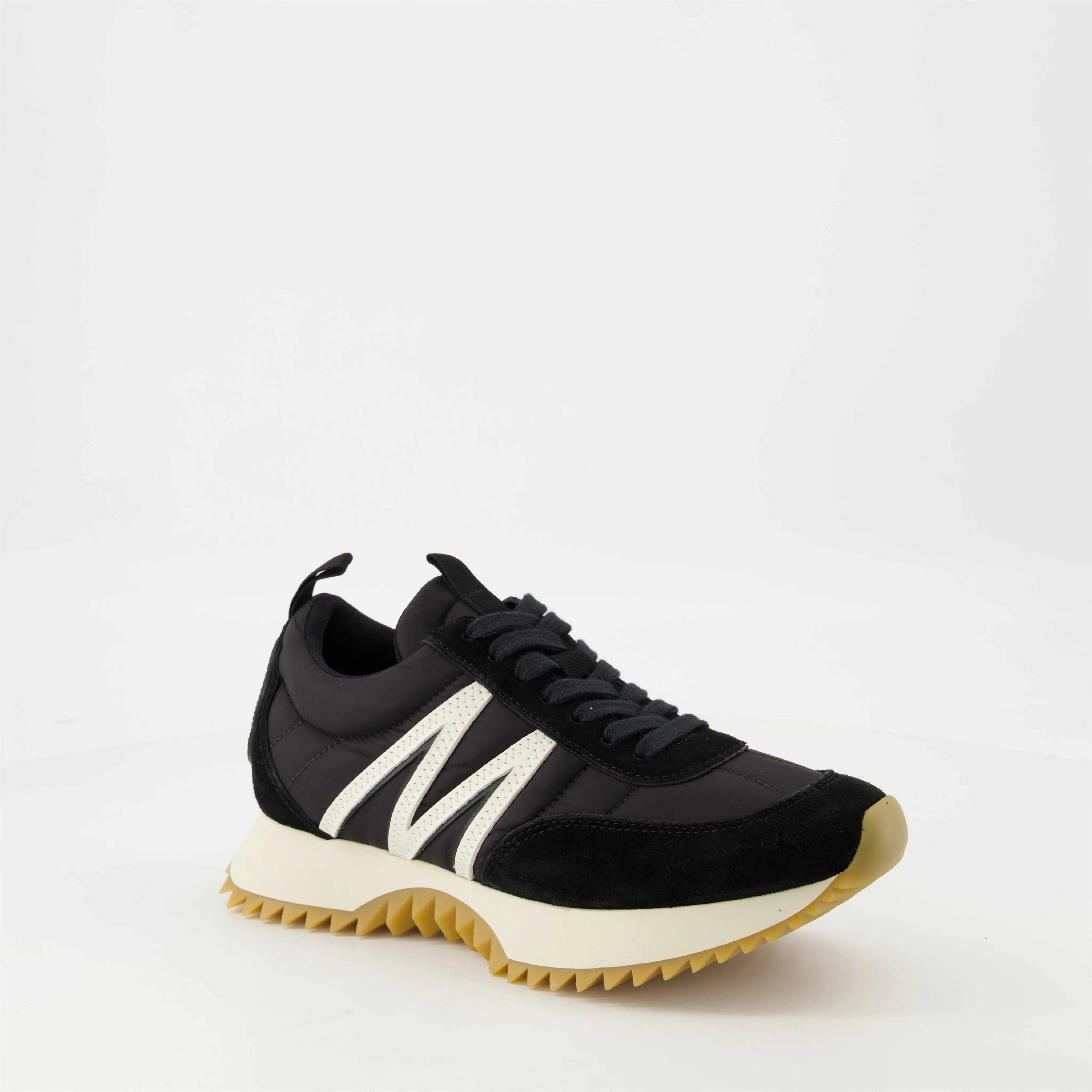 Black Nylon Pacey Sneakers