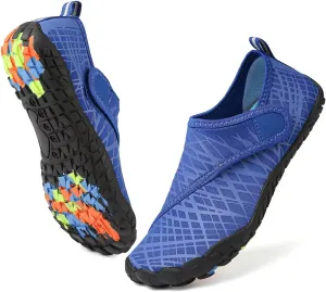 Boys & Girls Water Shoes Lightweight Comfort Sole Easy Walking Athletic Slip on Aqua 5 Toe Sock(Toddler/Little Kid/Big Kid)