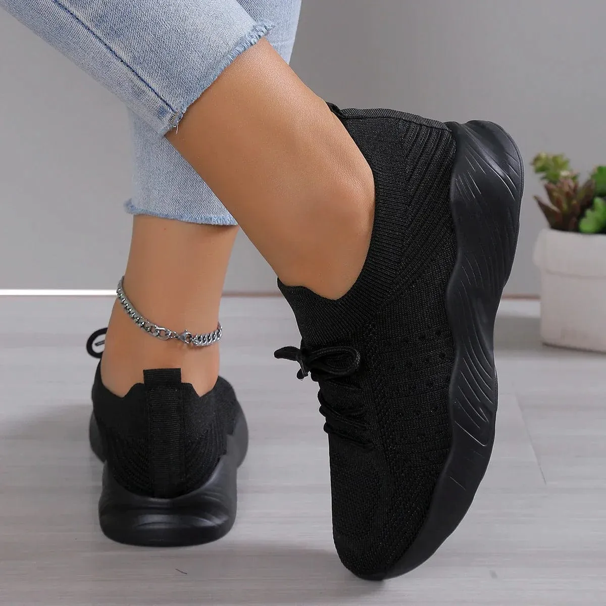 Calina™ Everyday - Flat-rate discount Touch-sensitive Breathable Sneaker