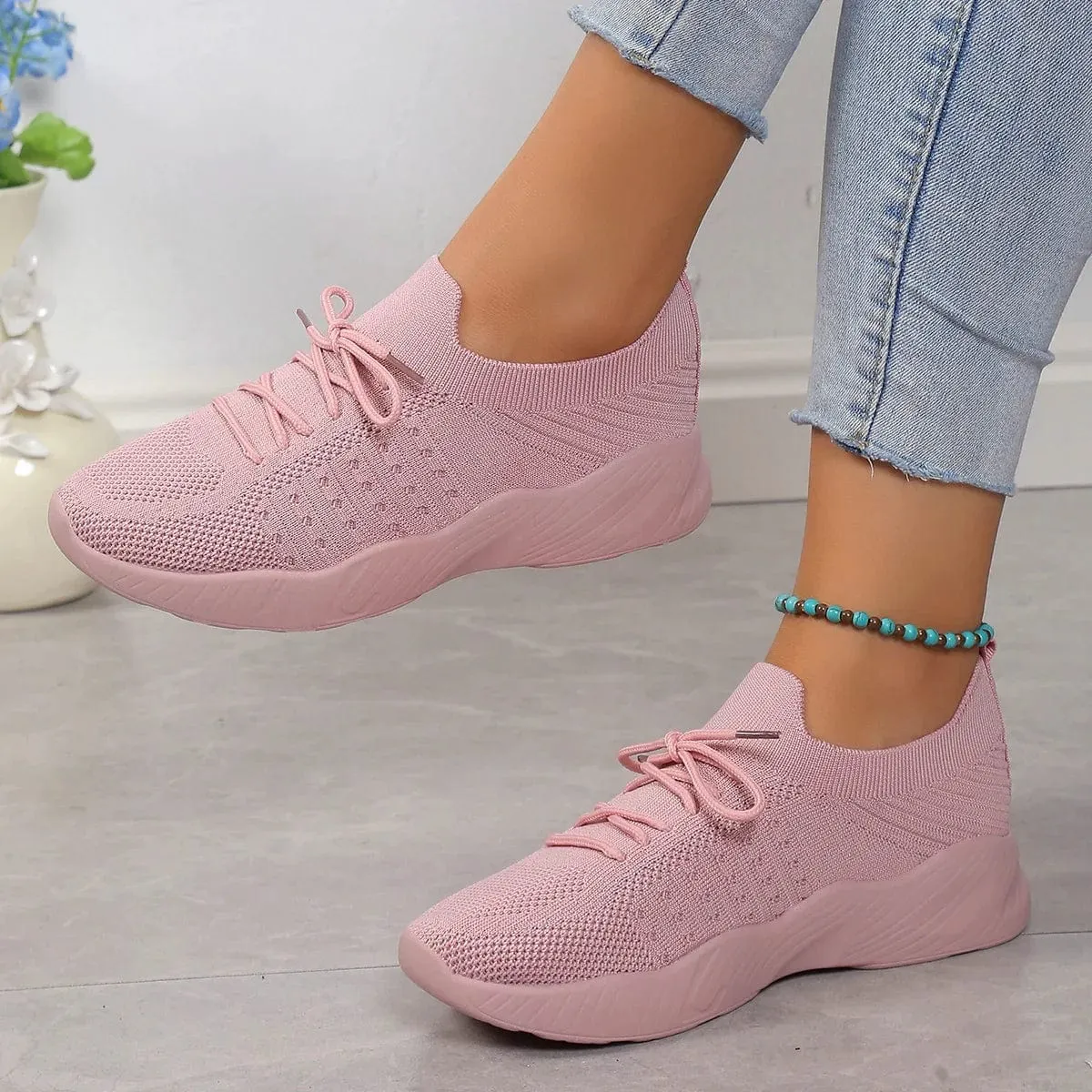 Calina™ Everyday - Flat-rate discount Touch-sensitive Breathable Sneaker