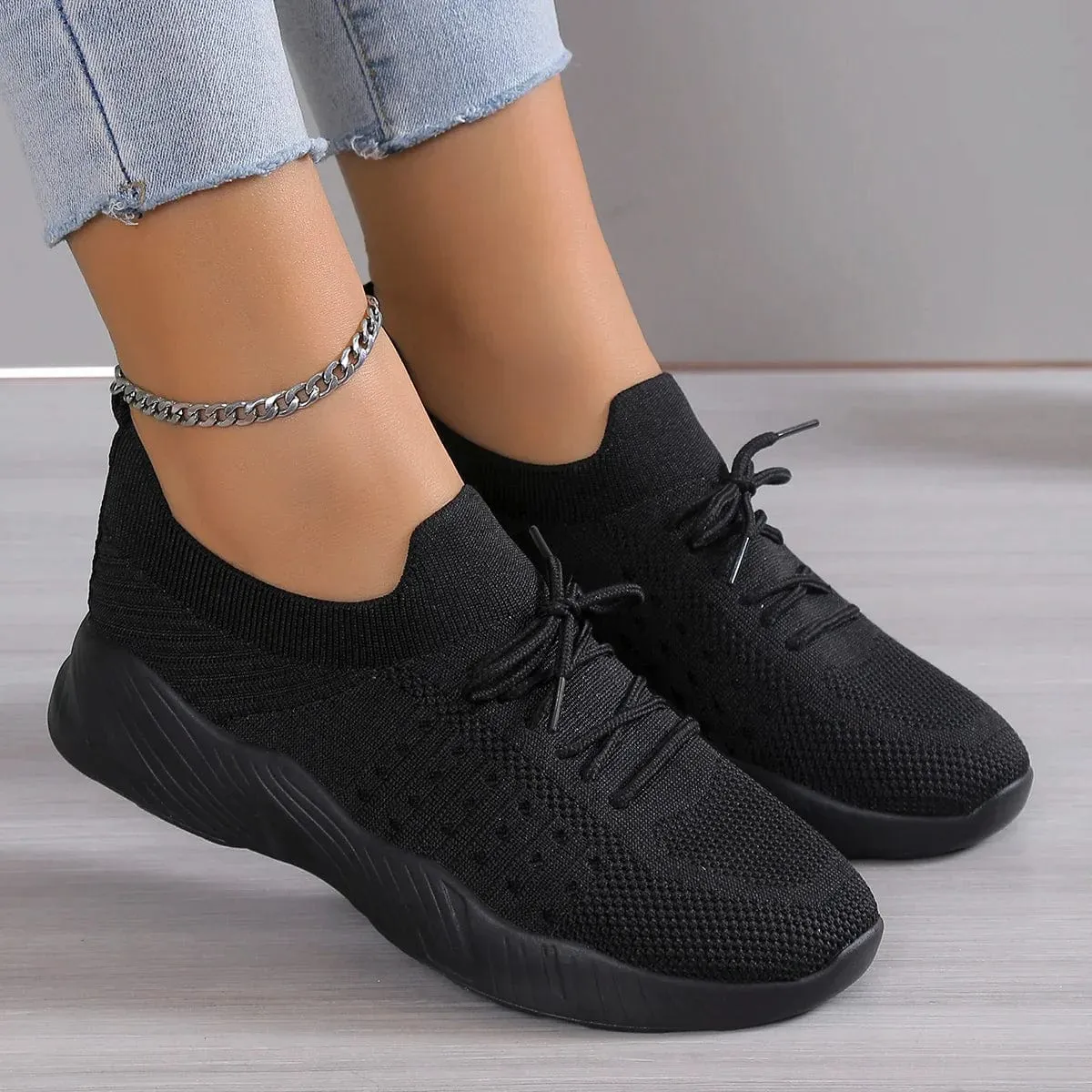 Calina™ Everyday - Flat-rate discount Touch-sensitive Breathable Sneaker