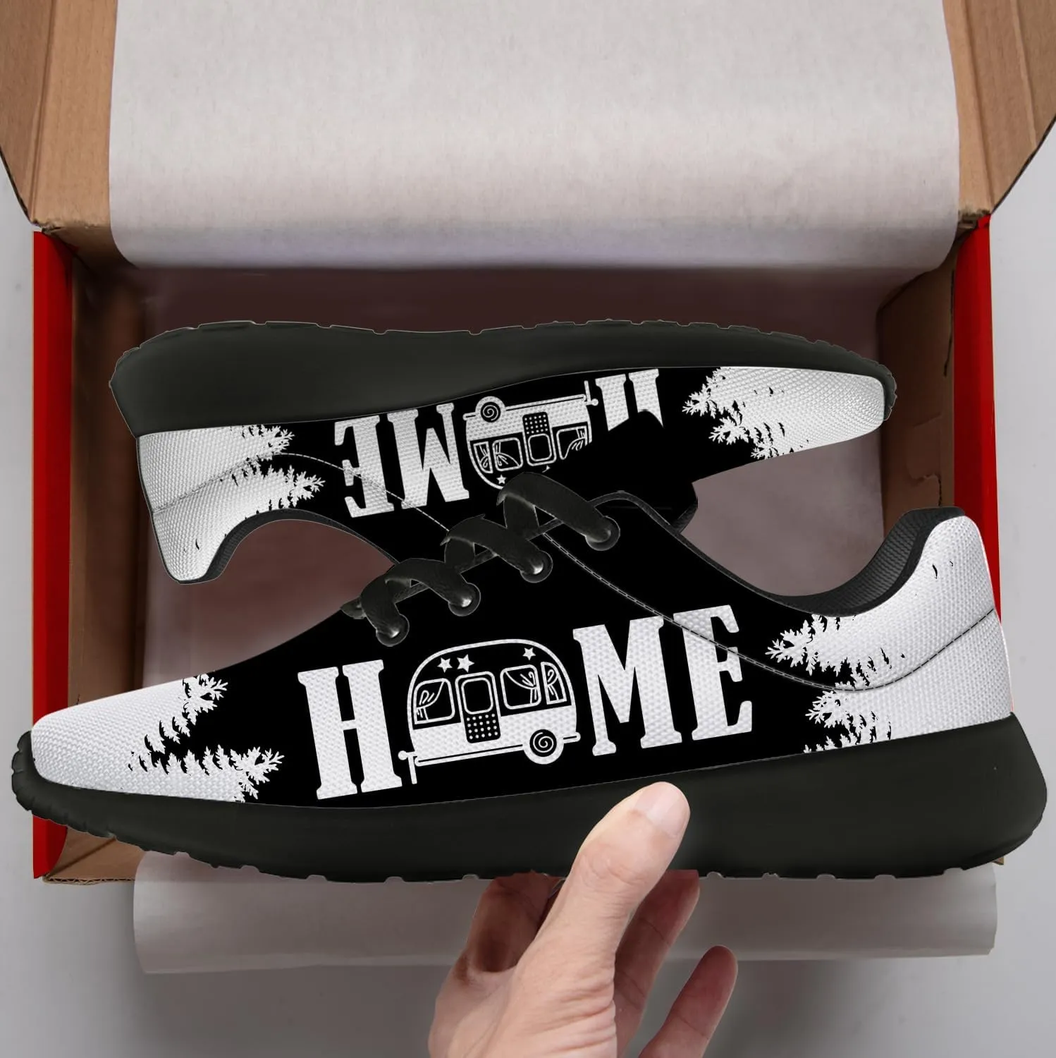 Camper Shoes for Women Men Running Shoes Walking Sneakers Black Tennis Shoes Gifts for Women Men