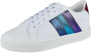 CASTALIA White Tennis Shoes Women, Stylish, Comfortable, Casual, Womens Walking Sneakers. Non-Slip Sole.