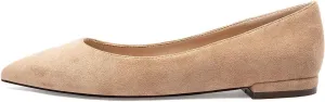 Castamere Women's Comfortable Ballet Slip-on Flats Pointed Toe Elegant Pumps with Low Heels