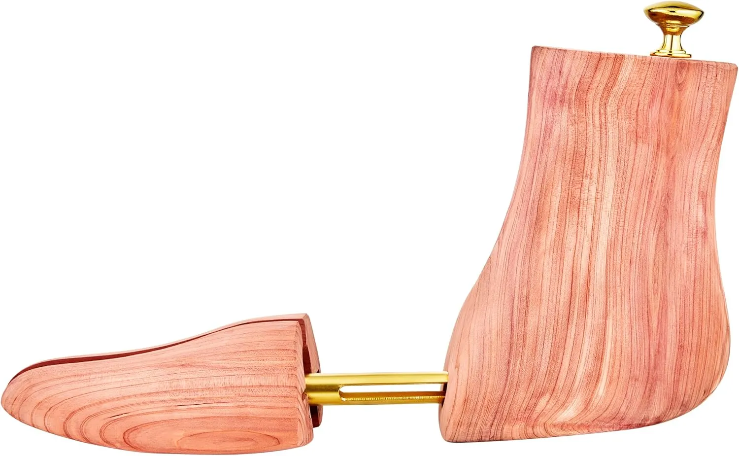 Cedar Boot Tree for Men - Natural Aromatic Wood Boot Tree Grown In USA, For Boots & Shoes, Storage Bag Included