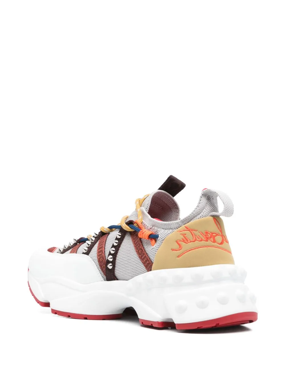 Christian Louboutin White Leather Sneakers