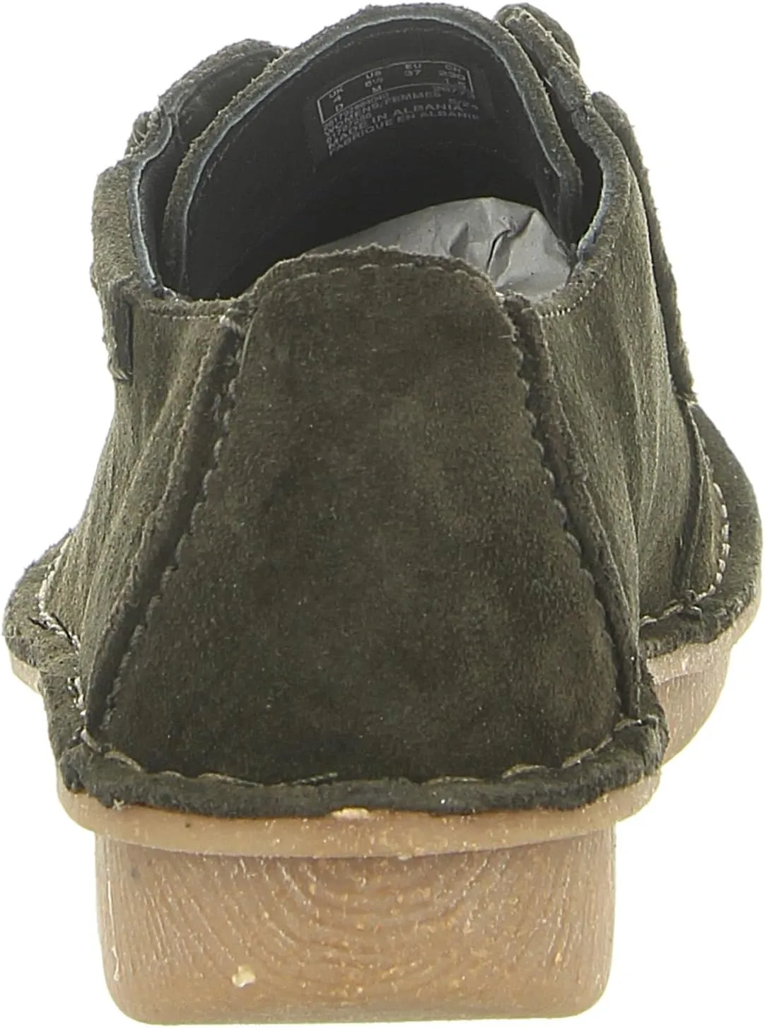 Clarks Funny Dream Women's Sneakers, Funny Dream Suede Leather, Antibacterial, Odor Resistant, Breathable
