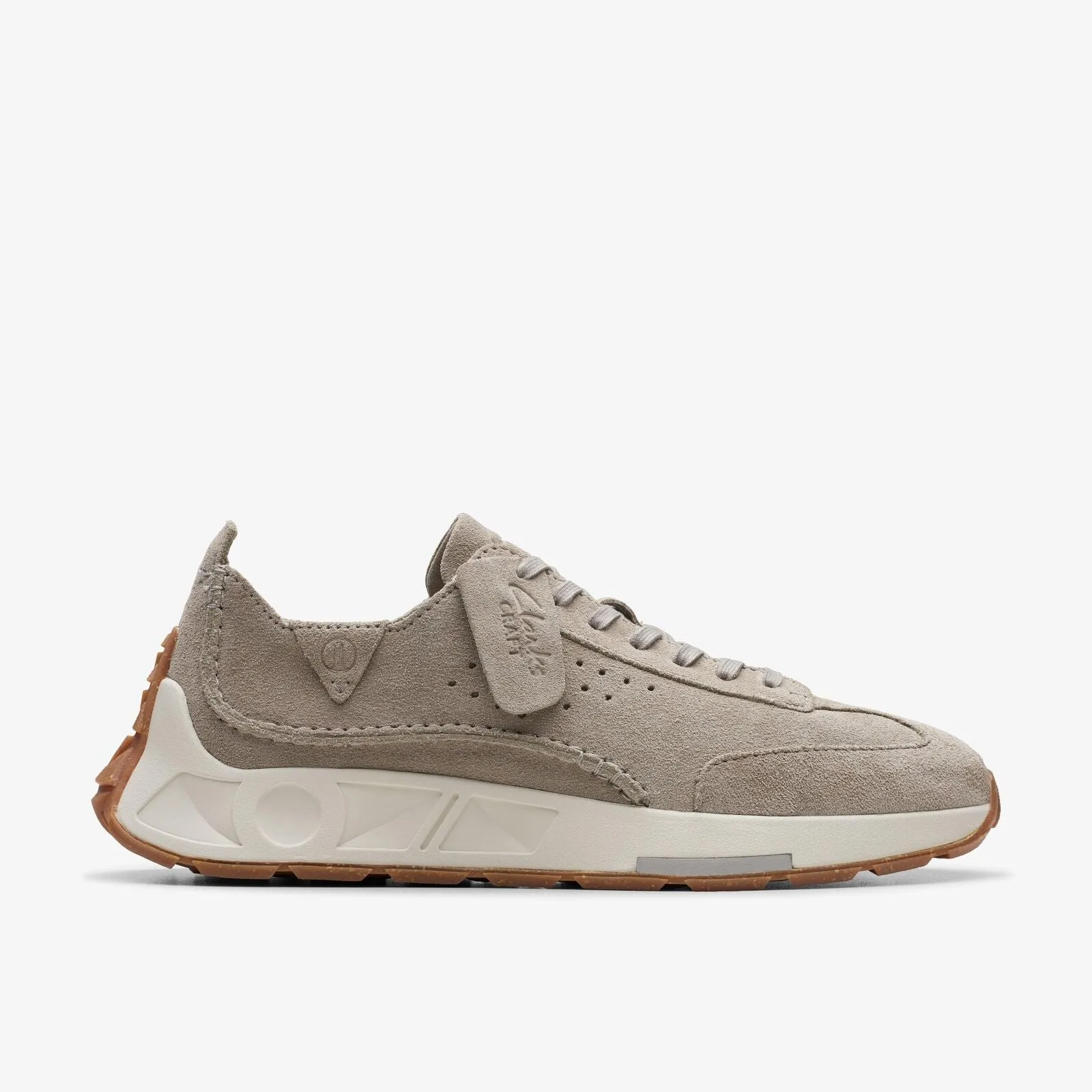 Clarks Men's Craft Speed Light Grey Suede 26176158