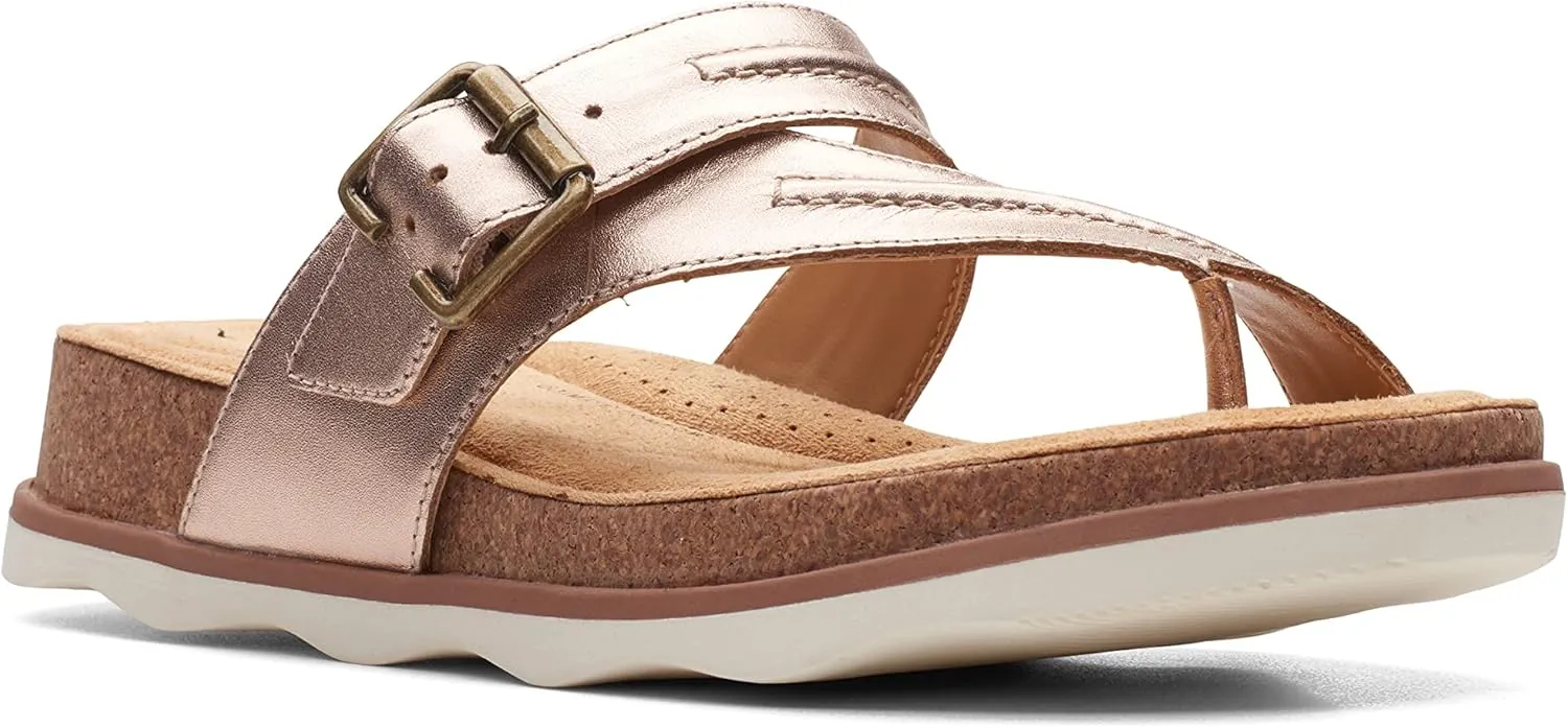 Clarks Women's Brynn Madi Flat Sandal