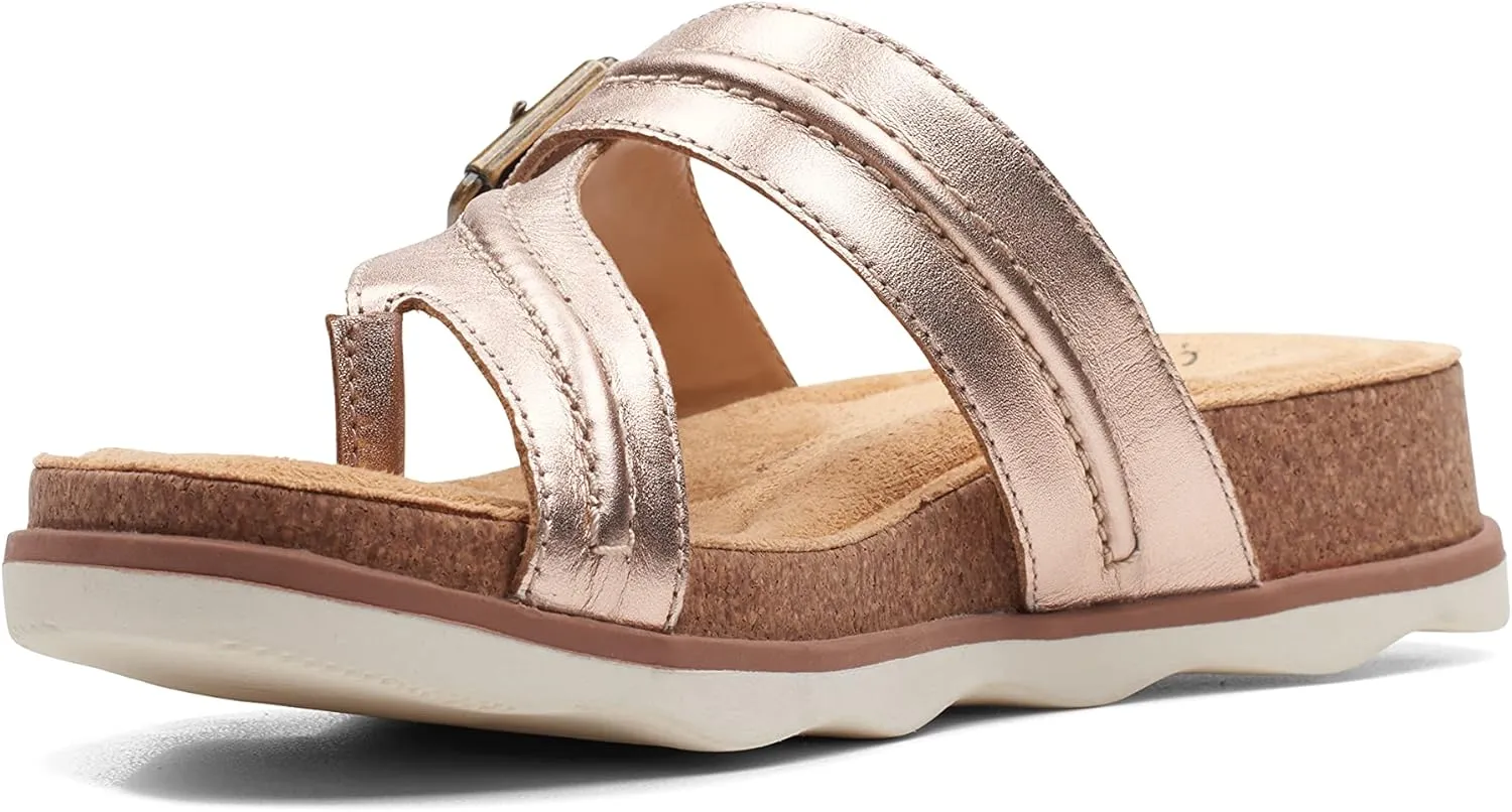 Clarks Women's Brynn Madi Flat Sandal