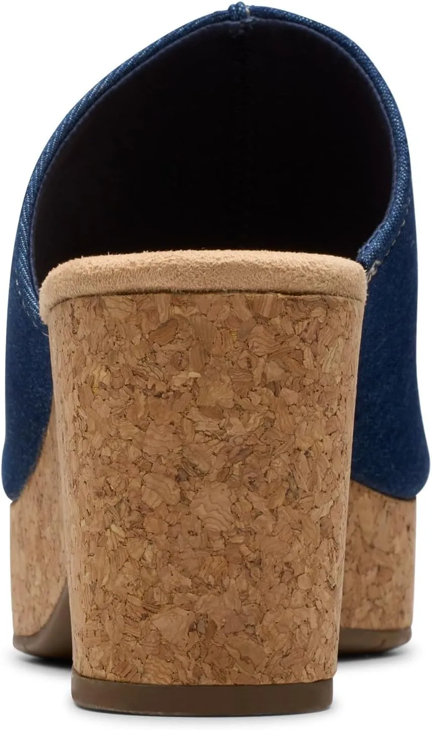 Clarks Women's Nerisa Vine Cork Wedge Sandal
