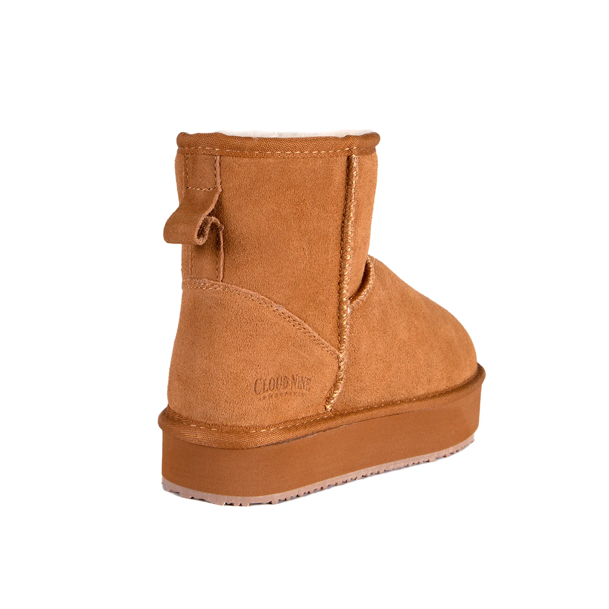 Cloud Nine Sheepskin Ladies Ava Platform Slip-On Boots - CNS-176