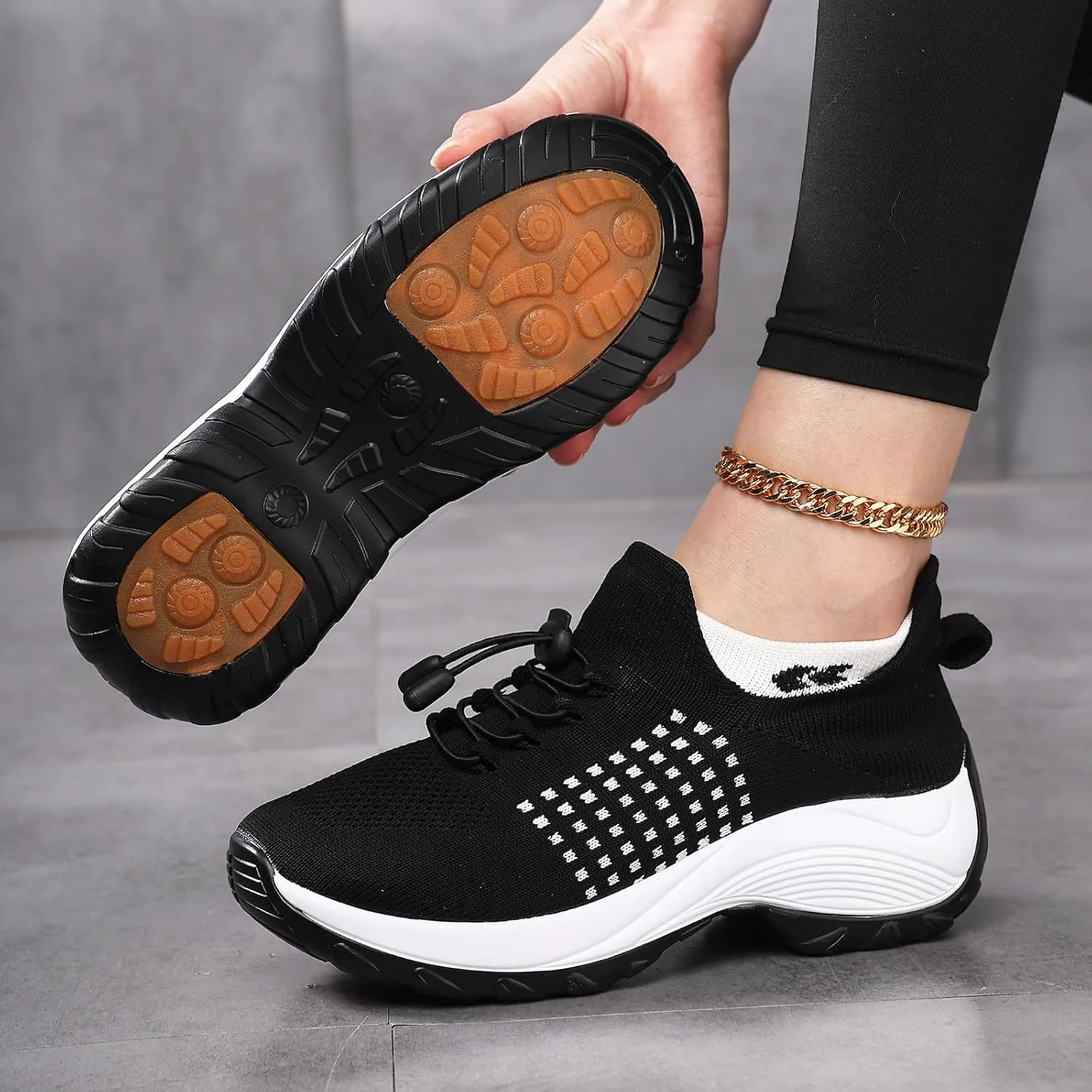 Comfort Wear Orthowear Shoes for Women Orthopedic Shoes Comfortable Walking Sneakers Breathable Non Slip Ortho Stretch Cushion Shoe Lightweight Casual Footwear Water Resistant Mesh Sneakers Outdoor