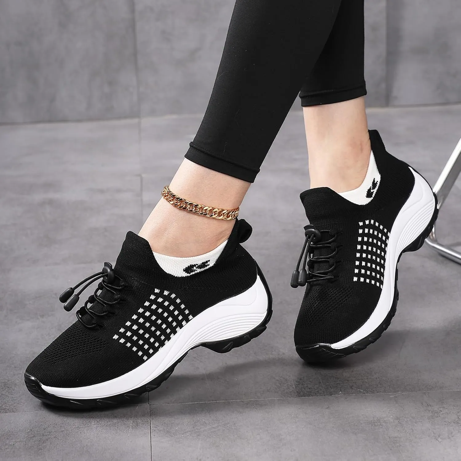 Comfort Wear Orthowear Shoes for Women Orthopedic Shoes Comfortable Walking Sneakers Breathable Non Slip Ortho Stretch Cushion Shoe Lightweight Casual Footwear Water Resistant Mesh Sneakers Outdoor