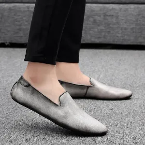 Comfortable Leather Slip-On Shoes for Men