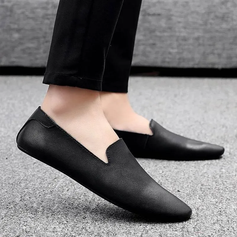Comfortable Leather Slip-On Shoes for Men