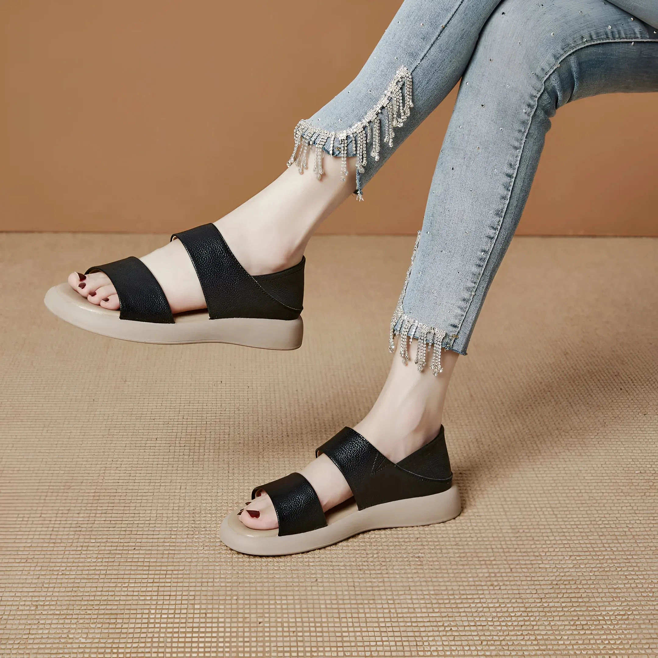 Comfortable Slip-On Casual Sandals for Women